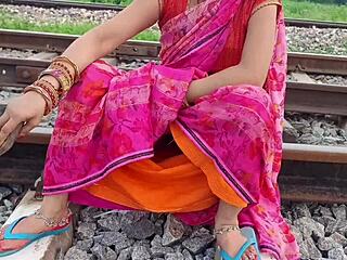 desi indian village hottie fucks field lover outdoors on ranch