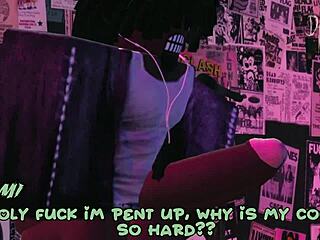 dami dances hot in the night club scene