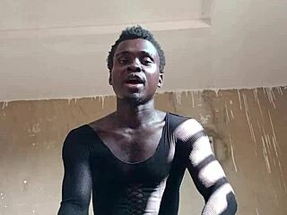 Kwameoppong65 Dances Seductively with Massive Cock Tease