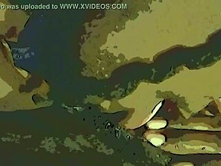 Ebony duo licks wet pussy while dildo teams up for cum