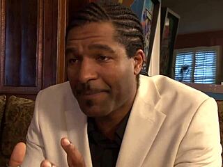 angelica sky stuffs massive black cock into her tight shaved pussy