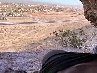 Public Cave Blowjob And Handjob Cumshot Adventure