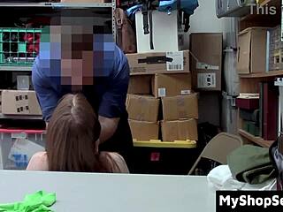 LP Officer Handles Shoplifter with On-Site Doggystyle Cowgirl Action