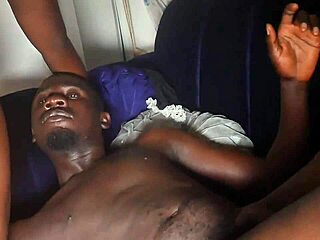 Ebony Maid Begs Boss to Ease Up on Her Young Ass Fingering