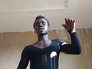 Kwameoppong65 Dances Seductively with Massive Cock Tease