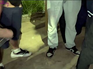 hubby filmed me gangbanged by 20 guys - cuck licks creampie!