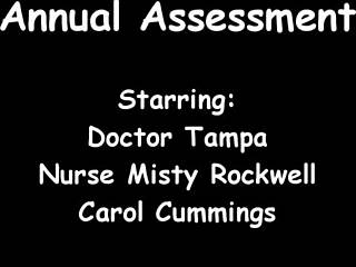 Carol Cummings' Annual Assessment