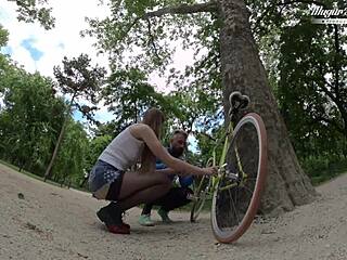 Oh god, fuckin' Alice Maze's ass so hard n' fisting her deep!