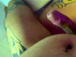 rough stud owns the bunny, sniffs his dirty cock deep