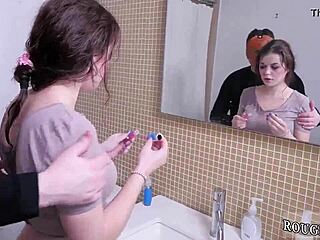 Rough orgy wrecks big tits teen with extreme close-ups and brutal punishment