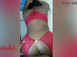 Fucking hot ex girlfriend anal pounding with huge ebony ass and natural tits