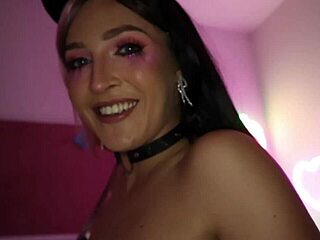 emo babe loves getting pounded hard