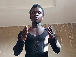 Kwameoppong65 Dances Seductively with Massive Cock Tease