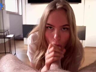 Shy Teen 18+ Squirts Hard During Kitchen Fuck And Creampie