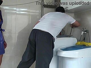 Hey tech, fuck my wet pussy?