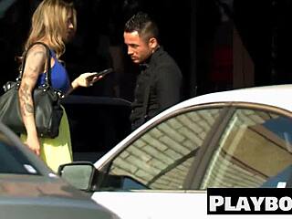 Naughty Busty Milf Sucks Tattooed Cock Licked Pussy