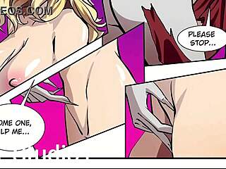 Hot vampire girl transforms seductively