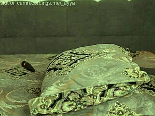 Watch Ayya's shaved pussy drip wildly in explosive brunette solo cam orgasm!