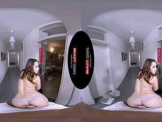 Petite latina tempts stranger in raw reality seduction