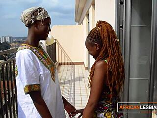 oiled ebony lesbians lick sloppy wet pussies squirting