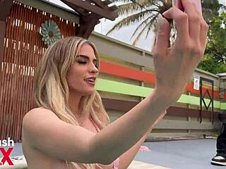 Graycee Baybee BBC double vaginal gangbang 😈🔥💦