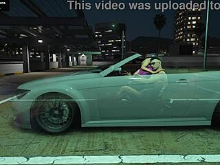 In GTA 5, player hires hooker for car sex service