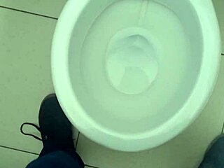 day 6 solo masturbation with big cock in bathroom?