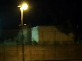 i went to the soccer field took facial cumshot and almost got caught