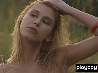 Emily Rise Strips Petite Among Cacti