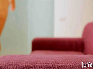 angel explores solo pleasure gently