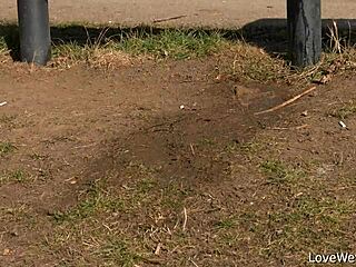 chrissy fox pisses hot outdoors solo 😈🌿