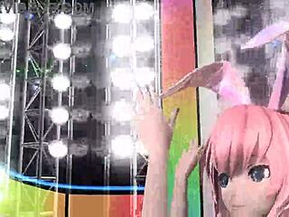 i luv megurine luka's sexy nude bunny costume mod