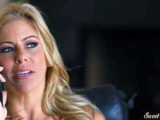 Alluring tattooed babe rides cock wildly 😈