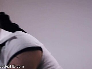 Beautiful skinny cutie sucks and fucks stepdad's thick cock 😍🍆