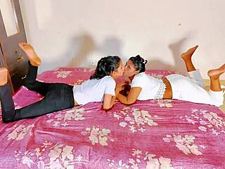 being fucked first time in ffm threesome feels wild