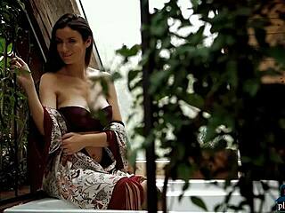 Mature busty milf radiates irresistible hot allure