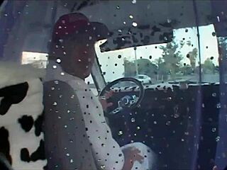 two cheerleaders crave my massive cock