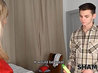 Mature Russian Cougar's Shaved Pussy Massage Seduction