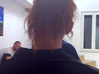 stella craves two cocks insatiable skinny redhead mmf anal