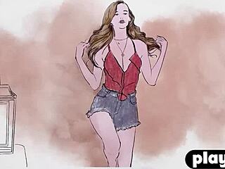 sexy blonde milf big ass lingerie striptease pussy posing