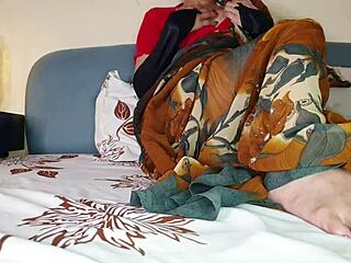 Amateur Indian Wife Surprises With Cock Ring Orgasm