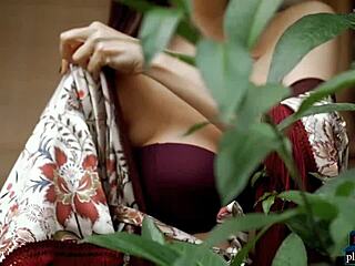 Mature busty milf radiates irresistible hot allure