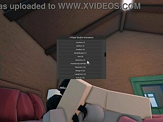 Fucking Wife Deep in Roblox Cabin Hideaway