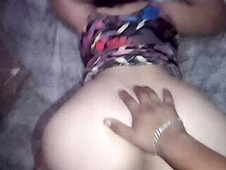 Homemade Latina Couple's Intense Bareback Passion Next Door