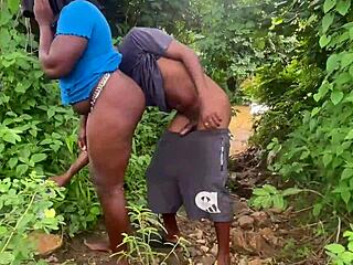 Sexy Ebony Babe Craves Intense Doggystyle Pounding