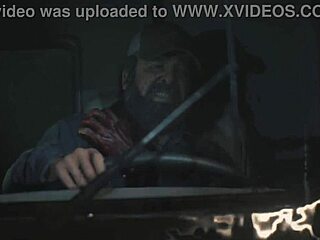 busty super cop claire redfield with monster tits