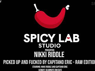 nikki riddle picked up for rough anal pounding