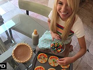 yo kenzie reeves pussy stuffed full thanksgiving cum