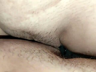 milf's wet pussy creampied in bathroom dripping cum