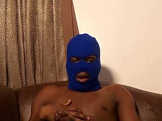 guy grabs his MASSIVE COCK for intense JERK OFF session building to explosion